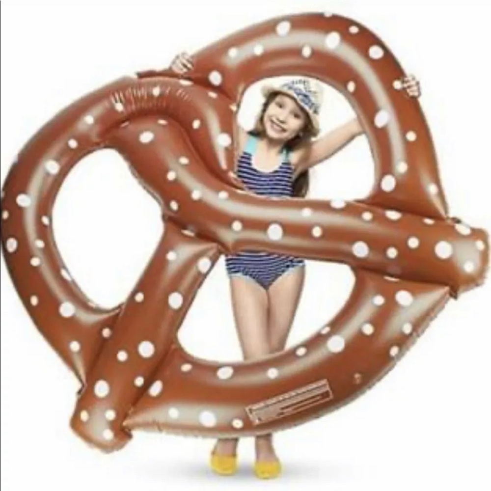 Giant Inflatable Pretzel Swim Pool Water
